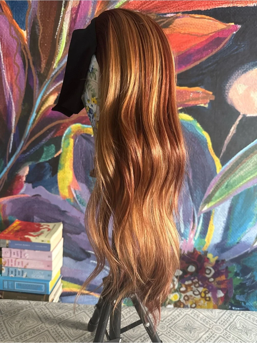 CSC Cami Headband Wig - Hazel Blend (Auburn with Muted Copper Highlights) NWT